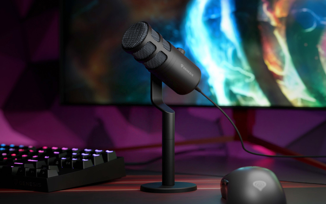 Genesis Radium 350D - nowy mikrofon dynamiczny, który sprawdzi się w nagrywaniu podcastów i materiałów na YouTube [1]