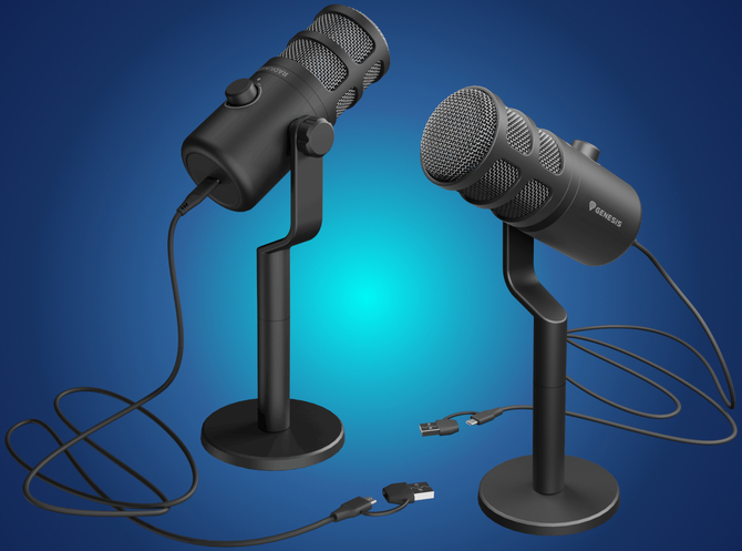 Genesis Radium 350D - nowy mikrofon dynamiczny, który sprawdzi się w nagrywaniu podcastów i materiałów na YouTube [2]