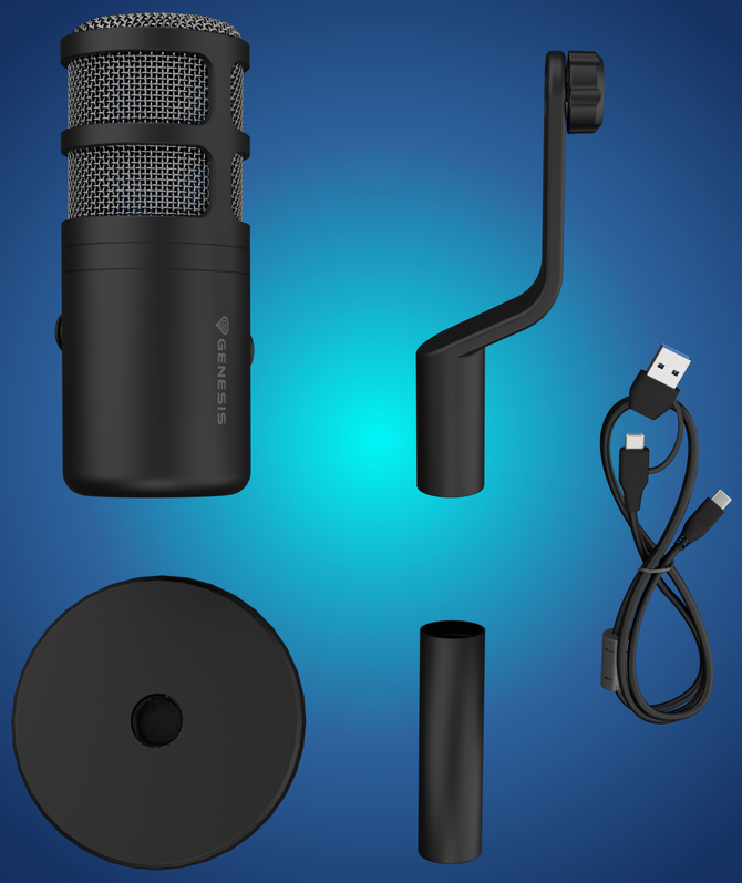 Genesis Radium 350D - nowy mikrofon dynamiczny, który sprawdzi się w nagrywaniu podcastów i materiałów na YouTube [5]