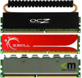 Test 10 zestawów pamięci DDR2