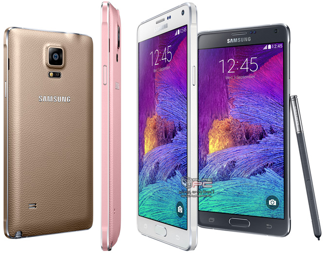 Samsung Galaxy Note 4 - 4 kolory