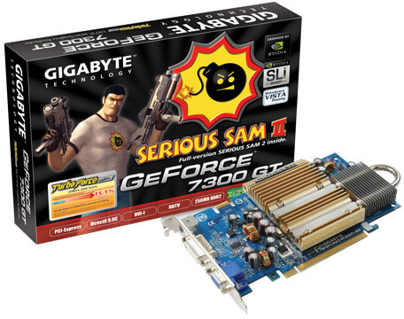 GIGABYTE GeForce 7300 Serius Sam II
