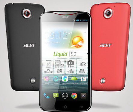 Acer Liquid S2 - Pierwszy smartfon z nagrywaniem 4K