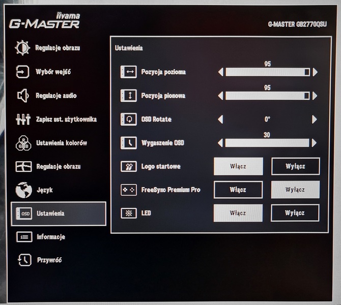 iiyama G-Master GB2770QSU-B1 Red Eagle - test monitora do gier. Na pokładzie matryca IPS 165 Hz oraz rozdzielczość WQHD [nc1]