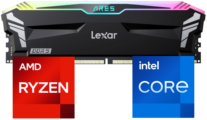 Który procesor zyskuje więcej na szybkiej pamięci RAM DDR5? Test procesorów Intel Core i5-14600K vs AMD Ryzen 7 7700X [nc1]