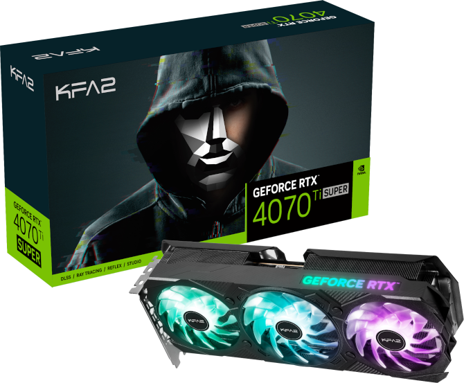 Test karty graficznej KFA2 GeForce RTX 4070 Ti SUPER EX Gamer - Dobra wydajność, efektowne podświetlenie i podpórka w zestawie [nc1]