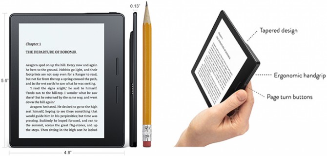 Kindle Oasis - 2 months & # x105; ce reading an e-book & # XF3; in no & # x142; loading [3]