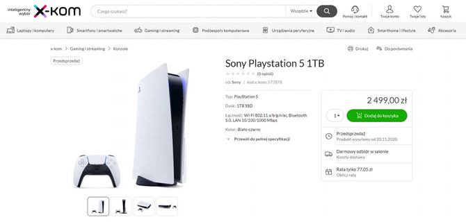 Sony PlayStation 5 - poznaliśmy polską cenę oraz datę premiery [2]
