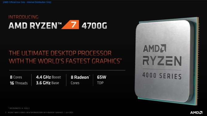 AMD Ryzen 4000G - prezentacja desktopowych procesorów Renoir [6]
