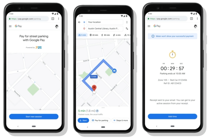 Aplikacja Mapy Google od teraz z płatnościami za parkowanie auta [2]