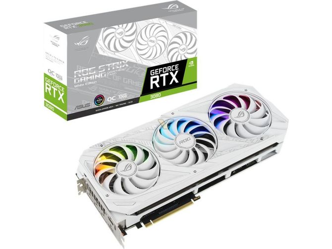 ASUS GeForce RTX 3000 ROG Strix WHITE - nowa seria kart Ampere [6]