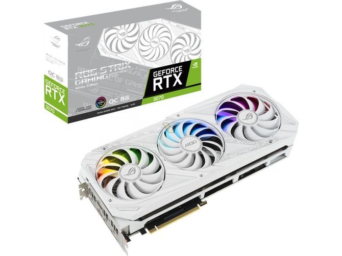 ASUS GeForce RTX 3000 ROG Strix WHITE - nowa seria kart Ampere [7]