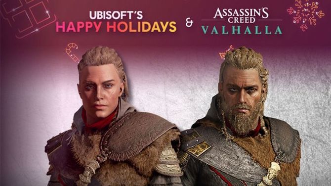Ubisoft z okazji zbliżających się świąt rozdaje darmowe gry i DLC. Dziś do zdobycia przedmioty z gry Assassin's Creed: Valhalla [1]