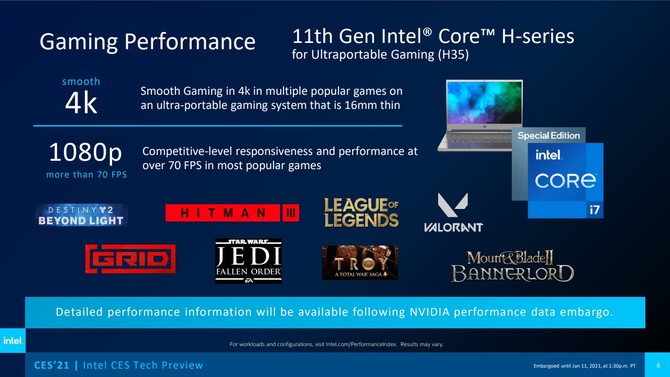 Intel Tiger Lake-H35 oficjalnie zaprezentowane - procesory do laptopów z NVIDIA RTX 3000. Nowe informacje o Rocket Lake-S [6]