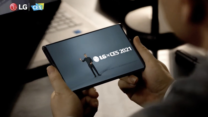 LG Rollable – Innowacyjny smartfon z rozwijanym ekranem na oficjalnym zwiastunie podczas targów CES 2021 [1]