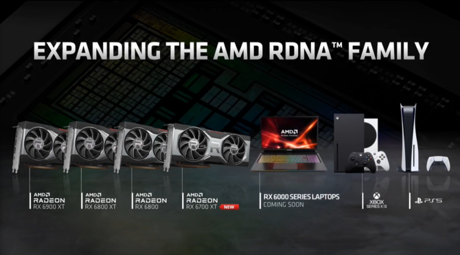 AMD potwierdza premierę mobilnych układów RDNA 2 dla laptopów. Premiera Radeon RX 6800M jeszcze w tym kwartale [3]