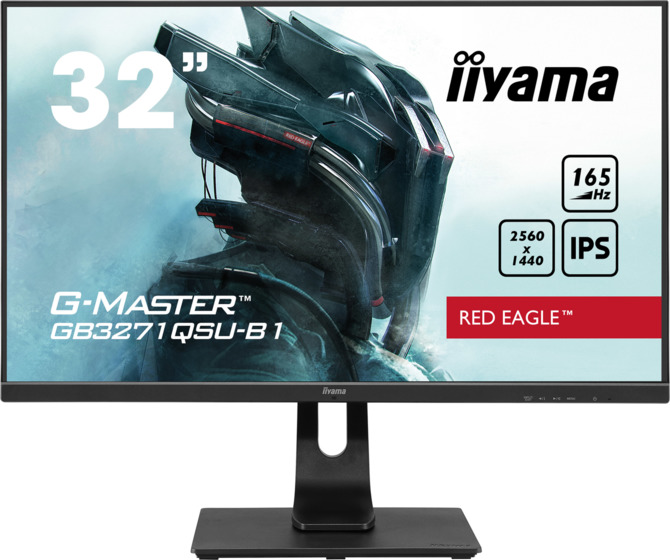 iiyama G-Master GB3271QSU-B1 Red Eagle - specyfikacja monitora dla graczy z ekranem Fast IPS i odświeżaniem 165 Hz [2]