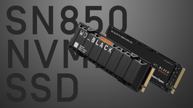 Western Digital Black SN850 - nośniki SSD PCIe 4.0 z radiatorem spełniają wymogi Sony co do zgodności z PlayStation 5 [1]
