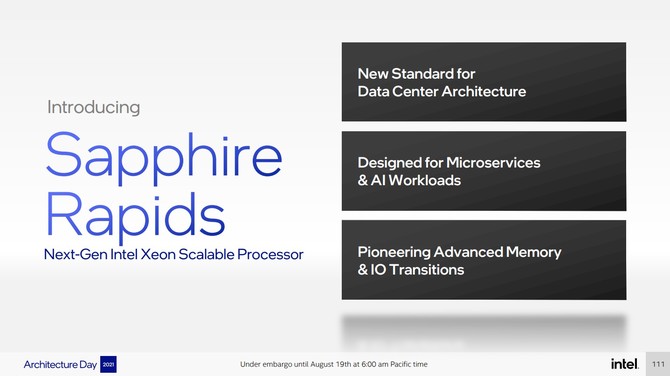 Intel Sapphire Rapids - rewolucyjna architektura procesorów serwerowych. Producent zdradza pierwsze szczegóły [3]