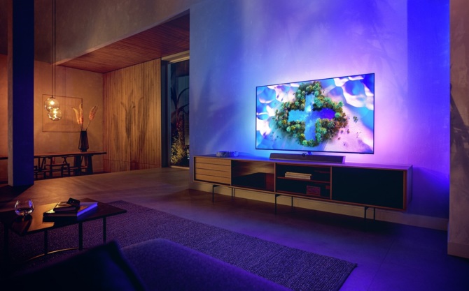 Philips OLED+936 oraz Philips OLED+986 - prezentacja telewizorów 4K z Dolby Vision, HDMI 2.1 oraz podświetleniem Ambilight [3]