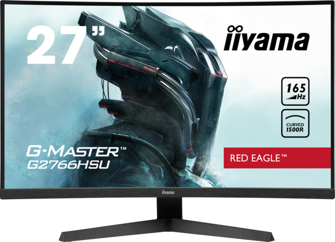 iiyama G-Master G2766HSU-B1 oraz GB2766HSU-B1 Red Eagle - nowe, zakrzywione monitory dla graczy e-sportowych [1]