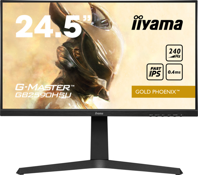 iiyama G-Master GB2590HSU-B1 Gold Phoenix - monitor do gier z ekranem Full HD oraz odświeżaniem 240 Hz [1]
