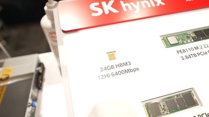 SK hynix zaprezentowało na wydarzeniu OCP Global Summit gotowe pamięci HBM3. Mowa o przepustowości do 819,2 GB/s [1]