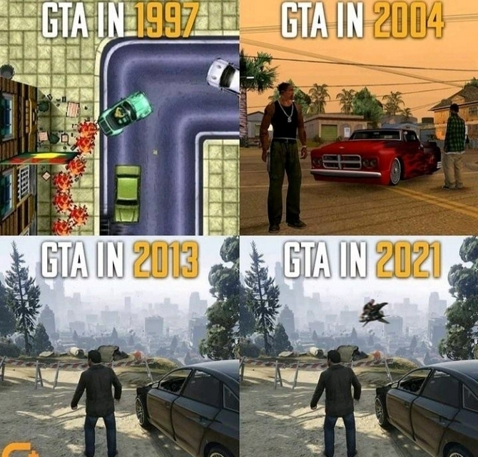 Najlepsze memy z GTA w roli głównej. Tak, tych z GTA The Trilogy - The Definitive Edition też mamy kilka [8]