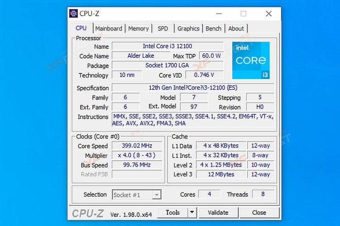 Intel Core i3-12100 - budżetowy procesor Alder Lake-S z pierwszymi testami wydajności. Dużo lepiej od AMD Ryzen 3 3300X  [3]