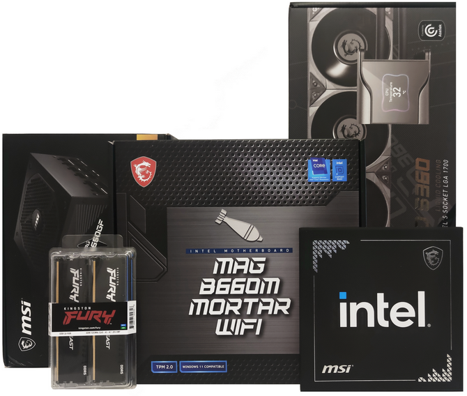 Procesor Intel Core i5-12400 i płyta główna MSI MAG B660M Mortar WiFi DDR5 trafiły do naszego laboratorium testowego [nc1]