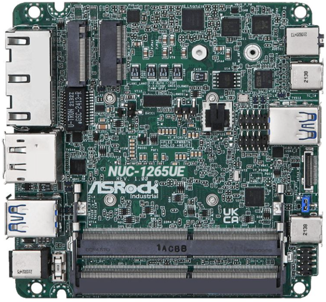 ASRock NUC 1200 - miniaturowy zestaw komputerowy z procesorami 12. generacji Intel Alder Lake-P, w tym Core i7-1260P [5]