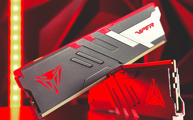 VIPER Venom – producent zapowiada nowe moduły pamięci RAM DDR5, o częstotliwości taktowania do 6200 MHz [2]