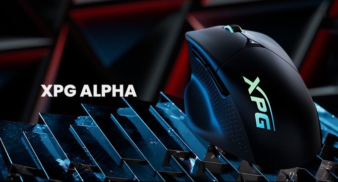 XPG Alpha Wireless - nowa mysz dla graczy z ergonomicznym wyprofilowaniem i baterią na 60 h pracy [1]