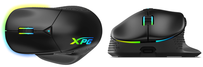 XPG Alpha Wireless - nowa mysz dla graczy z ergonomicznym wyprofilowaniem i baterią na 60 h pracy [2]