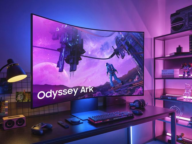 Samsung Odyssey Ark - poznaliśmy specyfikację oraz cenę 55-calowego, zakrzywionego monitora Quantum Mini LED do gier [3]