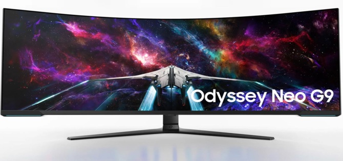 Samsung Odyssey Neo G9 2023 - 57-calowy monitor Dual 4K z podświetleniem Mini LED, VESA DisplayHDR 1000 i DisplayPort 2.1 [1]