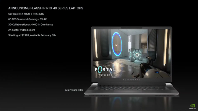 NVIDIA GeForce RTX 4000 Laptop GPU - czego oczekiwać po układach Ada Lovelace? Garść informacji z GeForce Beyond [10]