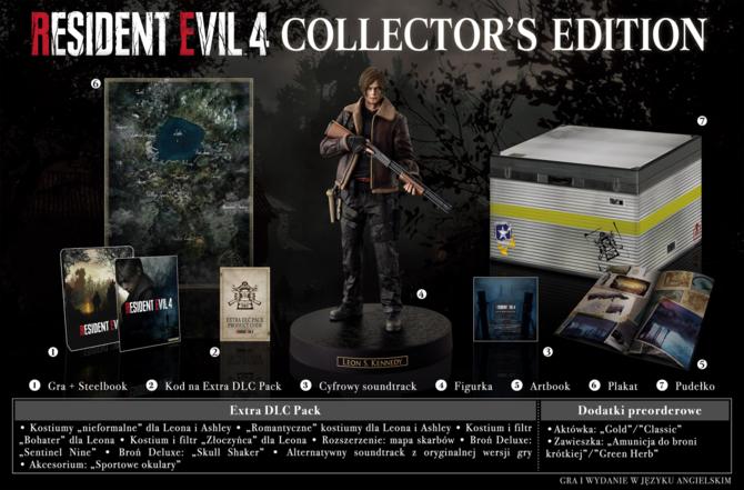 Resident Evil 4 Remake - Edycja Kolekcjonerska dostępna także w Polsce. Szkoda tylko, że cena czterocyfrowa... [2]