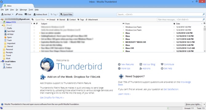 Mozilla Thunderbird - szalenie niegdyś popularny klient poczty e-mail przejdzie szereg zmian. W tym wizualnych [2]
