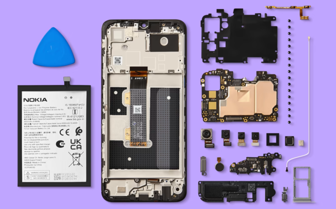 Nokia G22 - ten smartfon nie kosztuje majątku, a z powodzeniem naprawisz go u siebie na biurku [2]