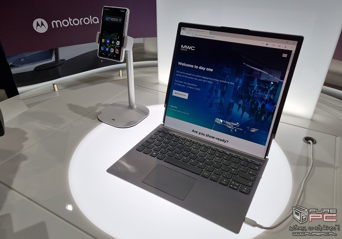 Lenovo ThinkBook - na targach MWC w Barcelonie pokazano działający prototyp laptopa ze zwijanym ekranem [nc1]