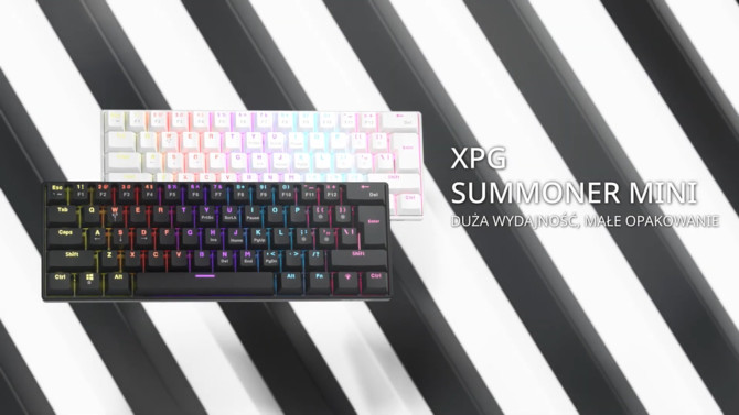 XPG Summoner Mini - premiera kompaktowej, mechanicznej i przystępnej cenowo klawiatury dla graczy [2]