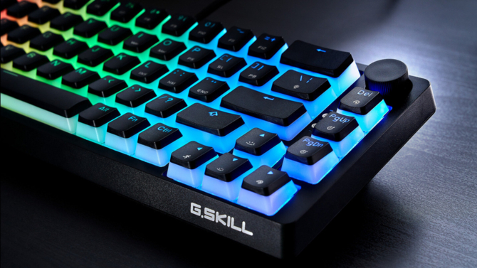G.SKILL KM250 RGB - nowa klawiatura mechaniczna typu 65% z możliwością płynnej wymiany przełączników [1]