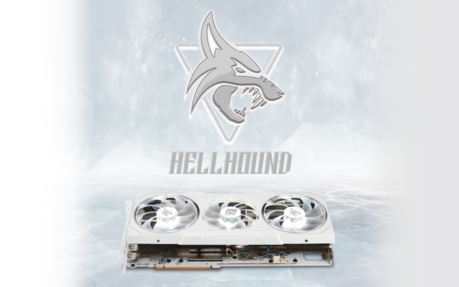 PowerColor Radeon RX 7900 XTX Hellhound Spectral White - pierwsza biała karta graficzna z serii RDNA 3 od PowerColor [1]