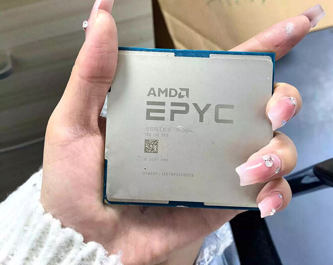 AMD EPYC 9684X - 96-rdzeniowy procesor Zen 4 z serii Genoa-X trafił do sprzedaży w Chinach. Oferuje ponad 1 GB cache L3 [2]