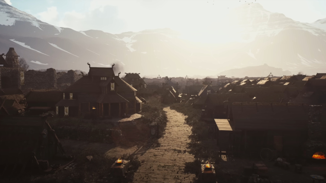 Biała Grań właśnie tak powinna wyglądać w TES V: Skyrim. Youtuber przedstawia miasto zbudowane w Unreal Engine 5 [1]