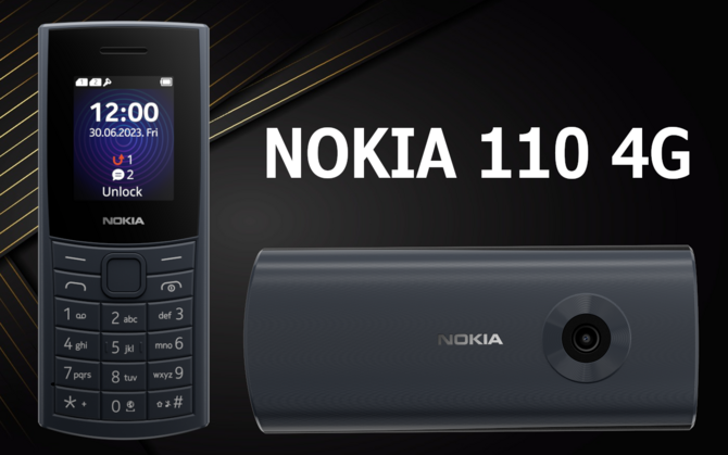Nokia 110 4G - odświeżona wersja klasycznego telefonu właśnie trafiła na rynek. Na pokładzie znajdziemy ekran IPS oraz HD Voice [1]
