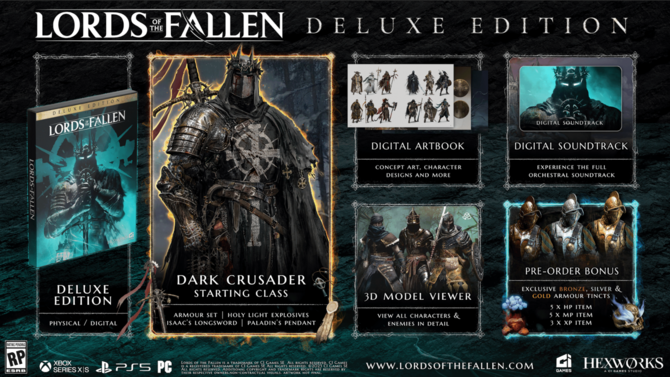 Lords of the Fallen z datą premiery i nowym trailerem. Poznaliśmy też zawartość Edycji Deluxe i Edycji Kolekcjonerskiej [3]