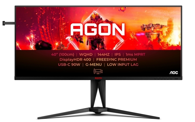 AOC AGON AG405UXC - premiera 40-calowego monitora o proporcjach 21:9 i rozdzielczości UWQHD [1]