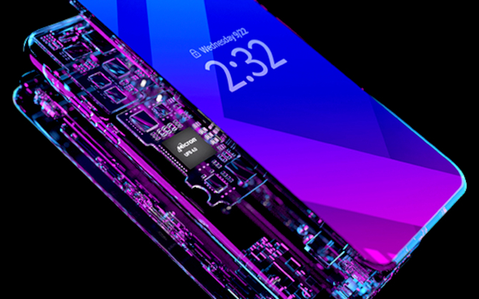 Micron zaprezentował nowo opracowaną pamięć UFS 4.0, która jest wydajniejsza od tej z Samsunga i wyprzedza PCIe 3.0 [2]